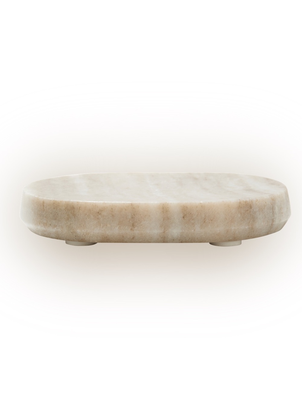 Archipelago Marble Soap Dish – Natural Beige Stone | Spa Bath Luxury